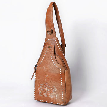 American Darling Sling Genuine Leather Women Bag Western Handbag |